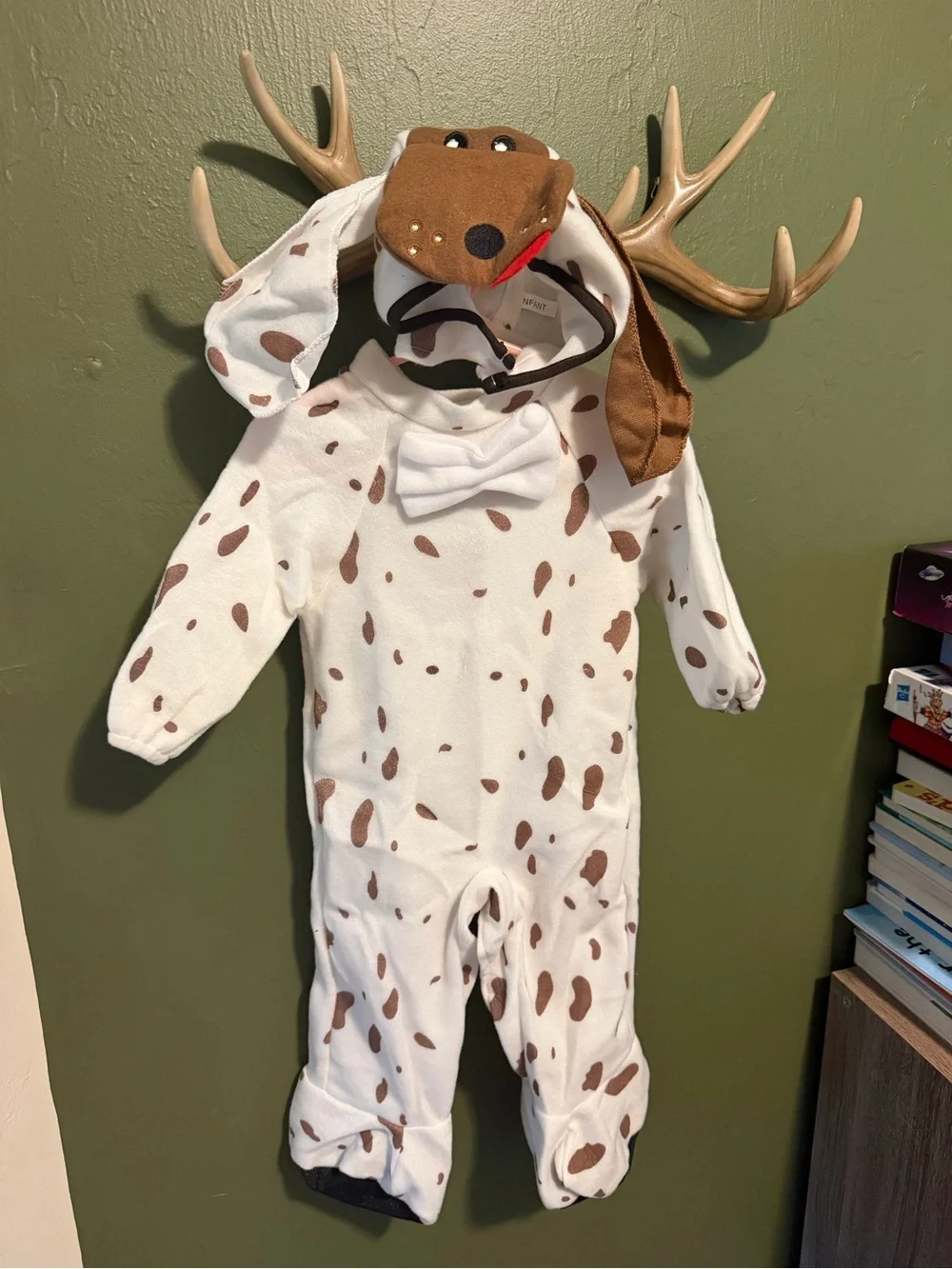Rubie's Brown & White Spot Puppy One-Piece Costume for Kids